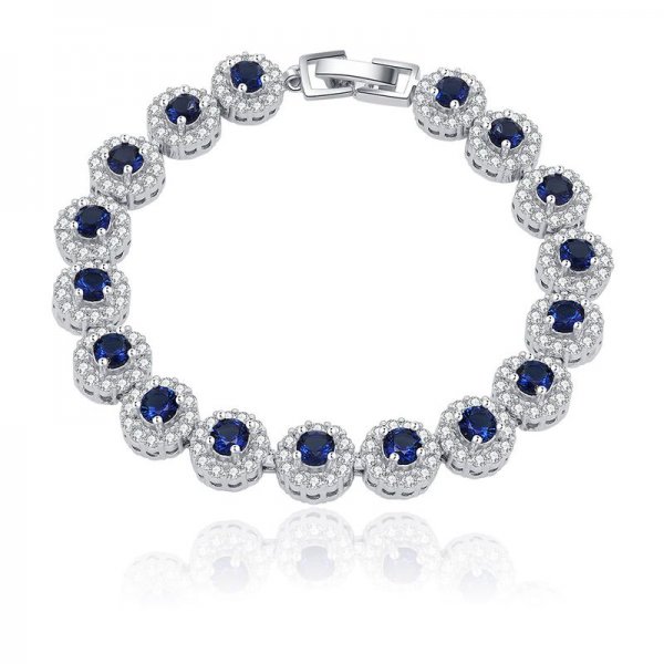 Sapphire Elegance Bracelet