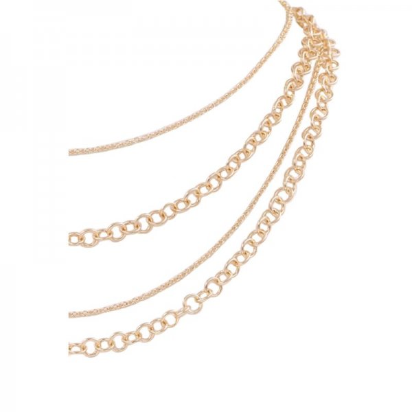 Chain Link Layered Necklace