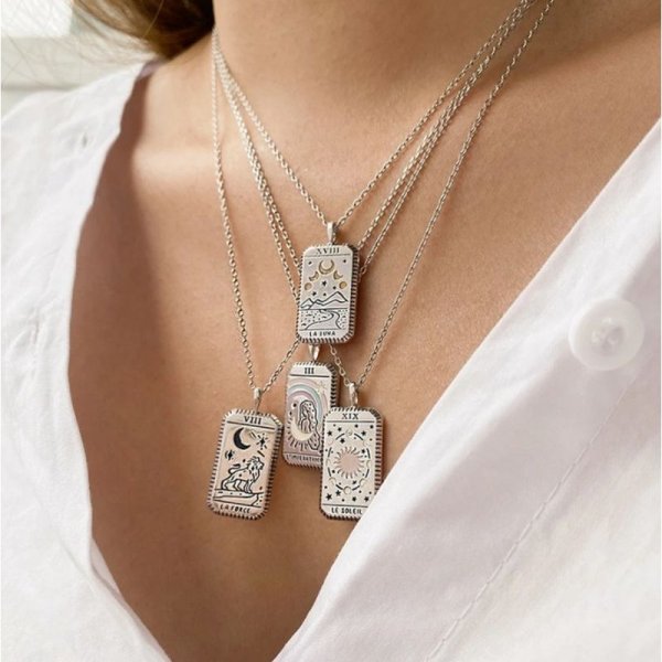 Tarot Card Necklace