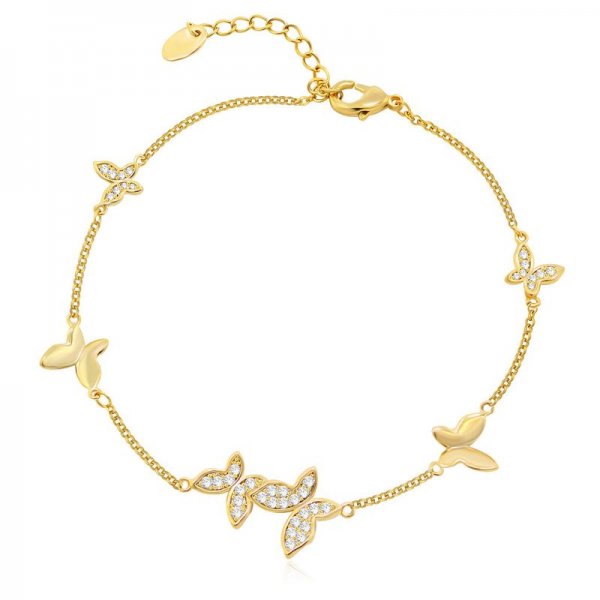 Butterfly Charm Bracelet