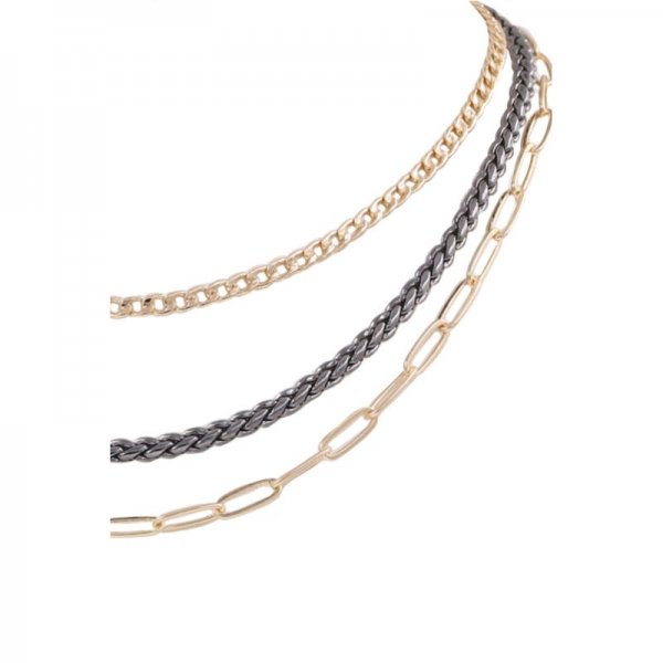 Snake Chain Layered Necklace