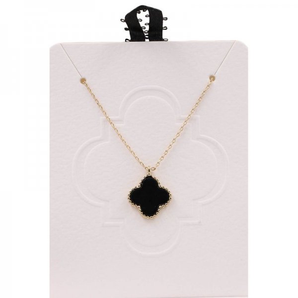 Quatrefoil Pendant Necklace