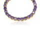 Purple Sheen copper Tennis Bracelet