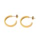 18k copper Plated Stainless Steel Hoop Earrings